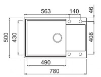 Кухонная мойка Elleci Easy 310 62 Bianco Antica (LGY31062) фото №2 — интернет-магазин Desire.md