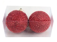 Ёлочные шары Christmas 100mm (35310)