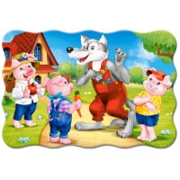 Puzzle Castorland 20 Maxi Three Little Pigs (C-02399)