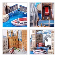 3D пазл-конструктор Cubic Fun City Line London (MC253h) фото №5 — интернет-магазин Desire.md