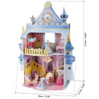 Puzzle 3D-constructor Cubic Fun Fairytale Castle (P809h) imaginea #2 — magazin online Desire.md