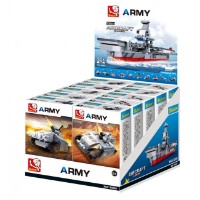 Set de construcție Sluban Army 10in1 Aircraft Carrier (B0661) imaginea #2 — magazin online Desire.md