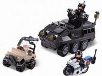 Set de construcție Sluban Police Armored Vehicle (B0655) imaginea #2 — magazin online Desire.md