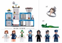 Set de construcție Sluban Police Headquarters (B0660) imaginea #4 — magazin online Desire.md