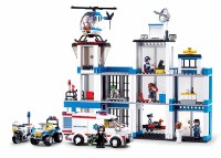 Set de construcție Sluban Police Headquarters (B0660) imaginea #5 — magazin online Desire.md