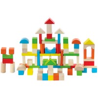 Кубики Viga Colorful Block Set - 80pcs KL02 (50333) фото №2 — интернет-магазин Desire.md