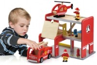 Игровой набор Viga Fire Station with Accessories (50828) фото №4 — интернет-магазин Desire.md