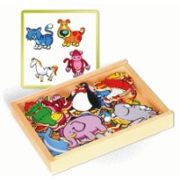Set jucării Viga Magnetic Animals 20pcs (58923) imaginea #3 — magazin online Desire.md