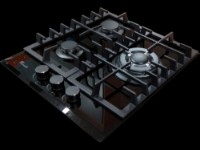 Газовая панель Tornado TR-453 HM Black фото №2 — интернет-магазин Desire.md