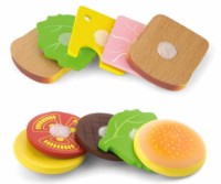 Наборов продуктов Viga Playing food - Hamburger and Sandwich (50810) фото №2 — интернет-магазин Desire.md