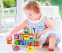 Кубики Viga Stacking Blocks - City (50043) фото №4 — интернет-магазин Desire.md