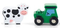 Set jucării Viga Train Set Accessory - Farm (50812)