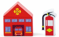 Игровой набор Viga Train Set Accessory - Fire Station (50815)