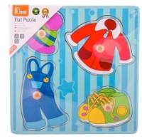 Пазл Viga 4 Wooden Flat Puzzle - Dresses (59515)