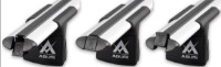 Багажник на рейлинги Aguri Runner Black фото №2 — интернет-магазин Desire.md