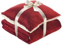 Set plapumă cu pernă Dormeo Warm Hug Red 130x190 imaginea #1 — magazin online Desire.md
