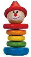 Пирамидка Hape Happy Clown (E0010A)