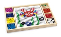 Настольная игра Viga Create Pattern with Beads and Ludo (59990)