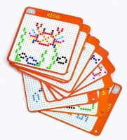 Настольная игра Viga Create Pattern with Beads and Ludo (59990) фото №4 — интернет-магазин Desire.md