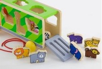 Игрушка каталка Viga Pull Along Animal Truck (50344) фото №2 — интернет-магазин Desire.md