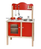Кухня Viga Red Kitchen with Accessories (50384)