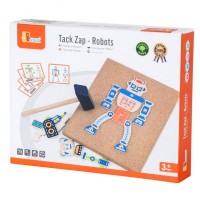 Развивающий набор Viga Tack Zap - Robots (50335)