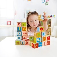 Кубики Hape ABC Blocks (E0419A) фото №2 — интернет-магазин Desire.md