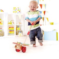 Jucarie de impins si tras Hape Butterfly (E0340A) imaginea #3 — magazin online Desire.md