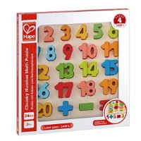 Развивающий набор Hape Chunky number puzzle (E1550A)