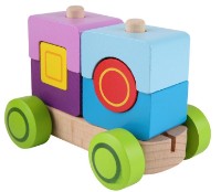 Кубики Hape Fantasia Blocks Train (E0417A) фото №4 — интернет-магазин Desire.md