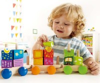 Кубики Hape Fantasia Blocks Train (E0417A) фото №5 — интернет-магазин Desire.md