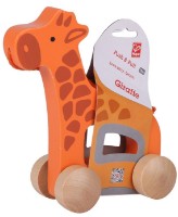 Игрушка каталка Hape Giraffe (E0906A)