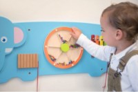 Busy Board Viga Wall Toy-Elephant (50472) imaginea #3 — magazin online Desire.md