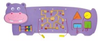Бизиборд Viga Wall Toy-Hippo (50470)