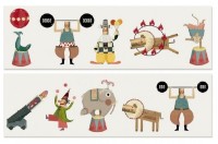 Тату Londji Tattoos Circus (SET 12) (CC010) фото №3 — интернет-магазин Desire.md