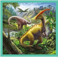 Puzzle Trefl 3in1 The extraordinary world of dinosaur (34837) imaginea #3 — magazin online Desire.md