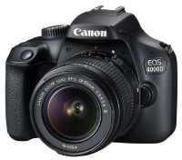 Aparat foto DSLR Canon EOS 4000D Kit 18-55 IS + Bag SB130 + SD-card 16Gb