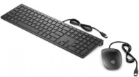 Set Hp Pavilion Wired 400 Black (4CE97AA) imaginea #2 — magazin online Desire.md