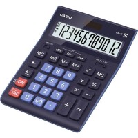 Calculator de birou Casio GR-12/12 Dark Blue (GR-12BUW) imaginea #1 — magazin online Desire.md