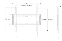 Suport TV Multibrackets M Wallmount Fixed Medium imaginea #5 — magazin online Desire.md