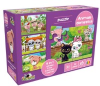 Puzzle Noriel 4in1 Animale Domestice (NOR4000)