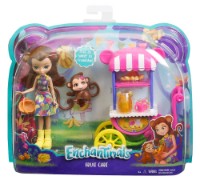 Кукла Mattel Enchantimals Fruit Cart (FJH11)