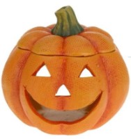 Suport pentru lumânări Halloween Pumpkin 14x14x13.5cm (33849) imaginea #1 — magazin online Desire.md