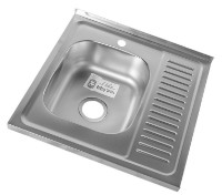 Кухонная мойка Becky 60 60 0.6 BK RIF Left фото №1 — интернет-магазин Desire.md