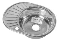 Chiuvetă de bucătărie Becky 57 45 0.6 BK RIF Right imaginea #1 — magazin online Desire.md