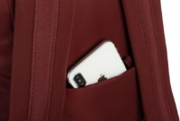 Rucsac pentru oraș Tucano Flat Slim M Burgundy (BFLABK-M-BX) imaginea #4 — magazin online Desire.md