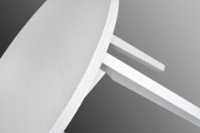 Обеденный стол Drewmix Oslo 3 White фото №2 — интернет-магазин Desire.md