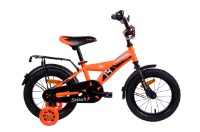 Bicicletă copii Aist Stitch 14 Orange imaginea #1 — magazin online Desire.md