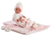 Păpușa Llorens Bimba Pijama Rosa Con Cambiador 35cm (63536)