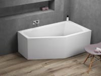 Cadă de baie Polimat Selena 160x90 Right (S) (03010) imaginea #3 — magazin online Desire.md